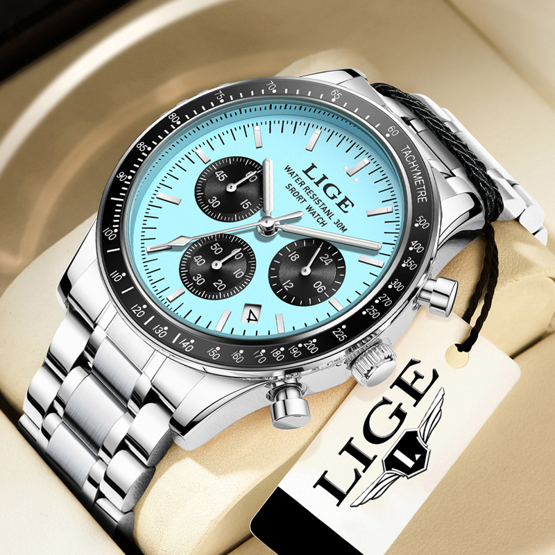 Luxury Watch Magazine - Relógio Masculino de Luxo LIGE, Nova