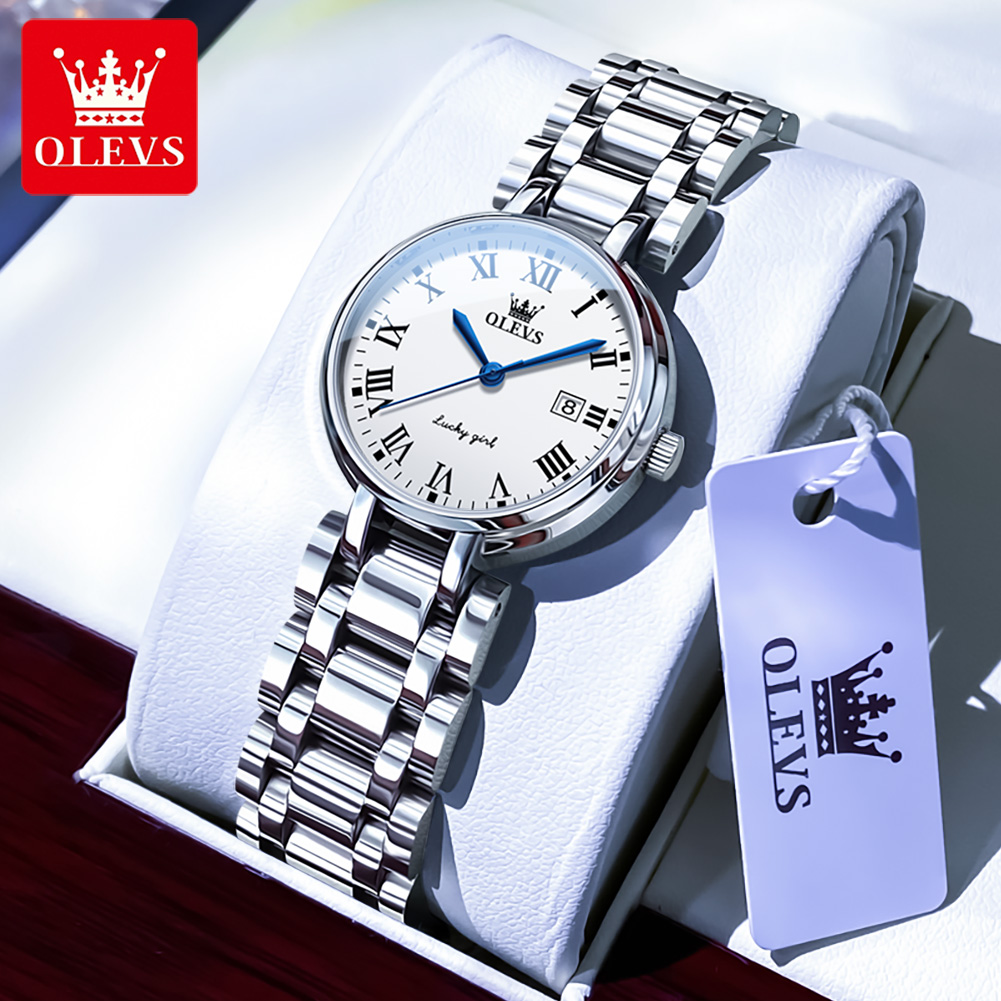 OLEVS 5575 Relógio de Pulso Fe - Luxury Watch Top 10 avaliação e preço