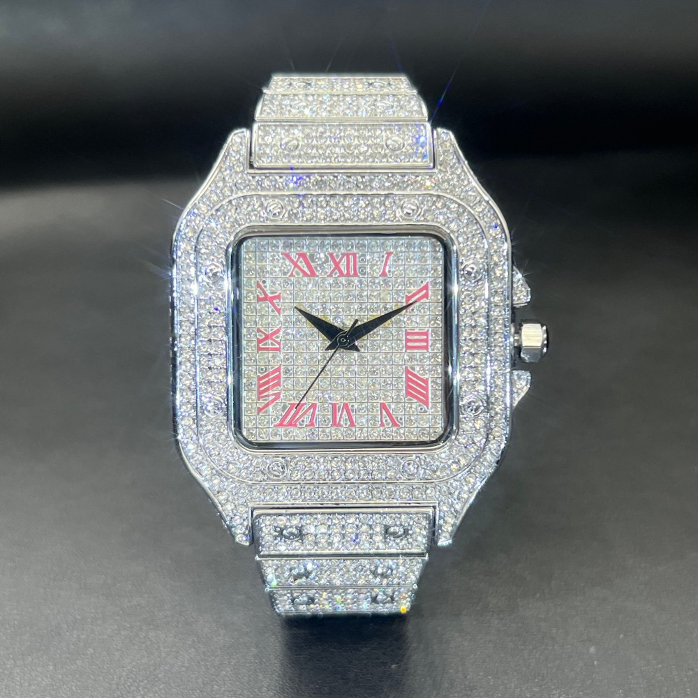 Missfox iced out relógio mascu - Luxury Watch Iceberg avaliação e preço