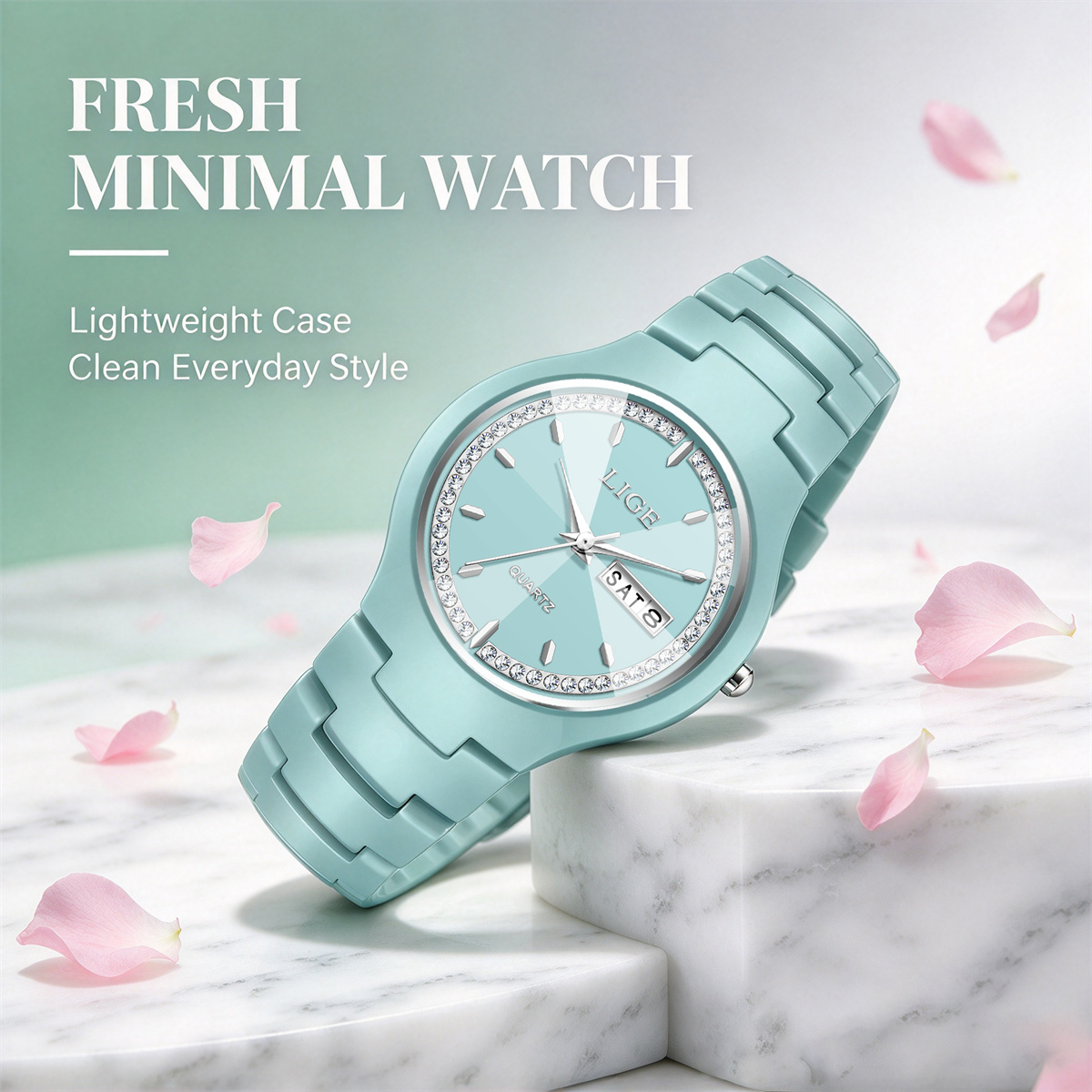 Relógio feminino elegante e lu - Luxury Watch Top 10 avaliação e preço