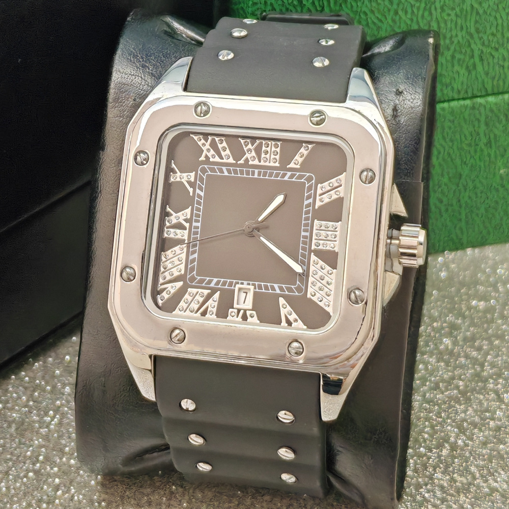 Relógio de Quartzo Azul com De - Luxury Watch Iceberg avaliação e preço