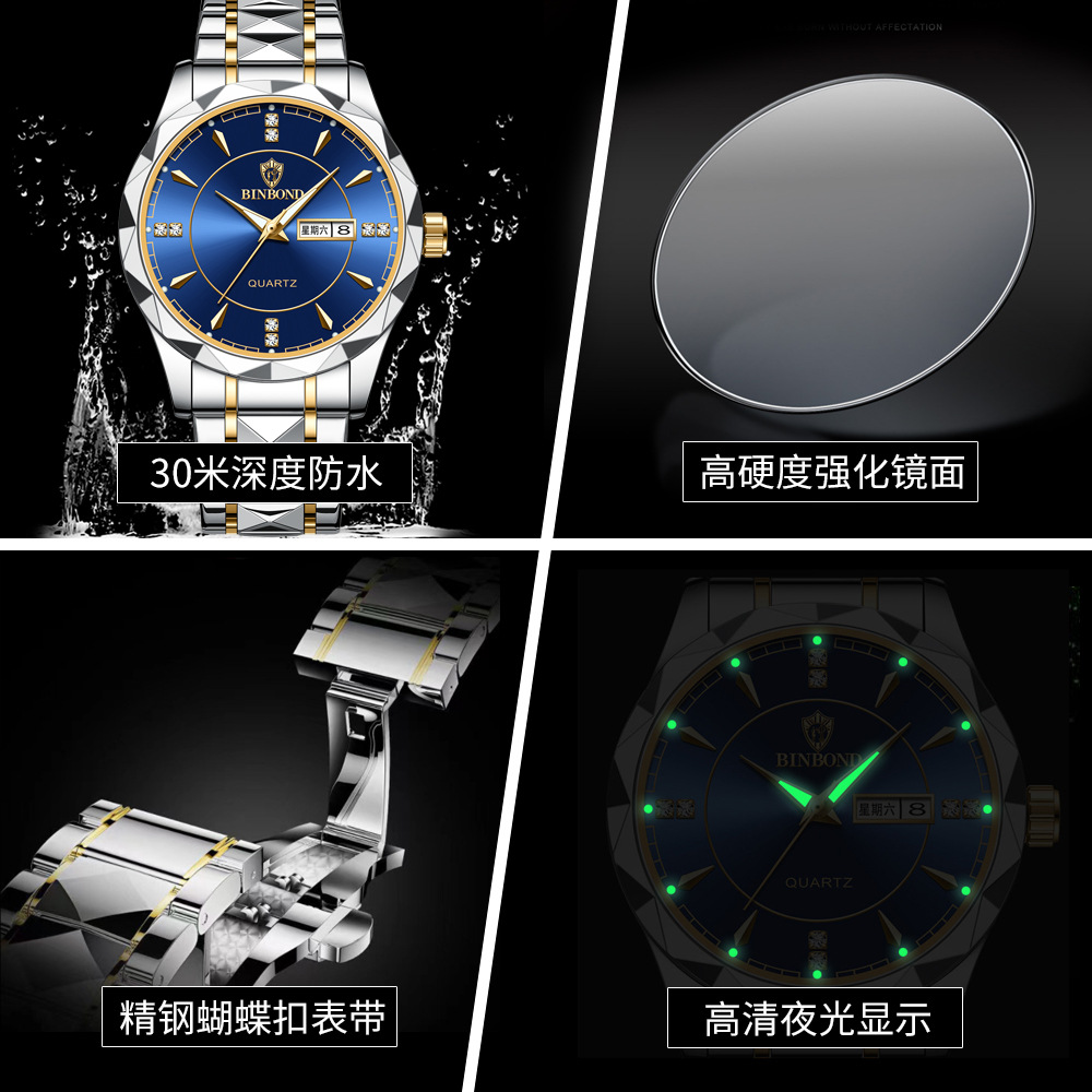 Binbong relógio de negócios ma - Luxury Watch Top 10 avaliação e preço
