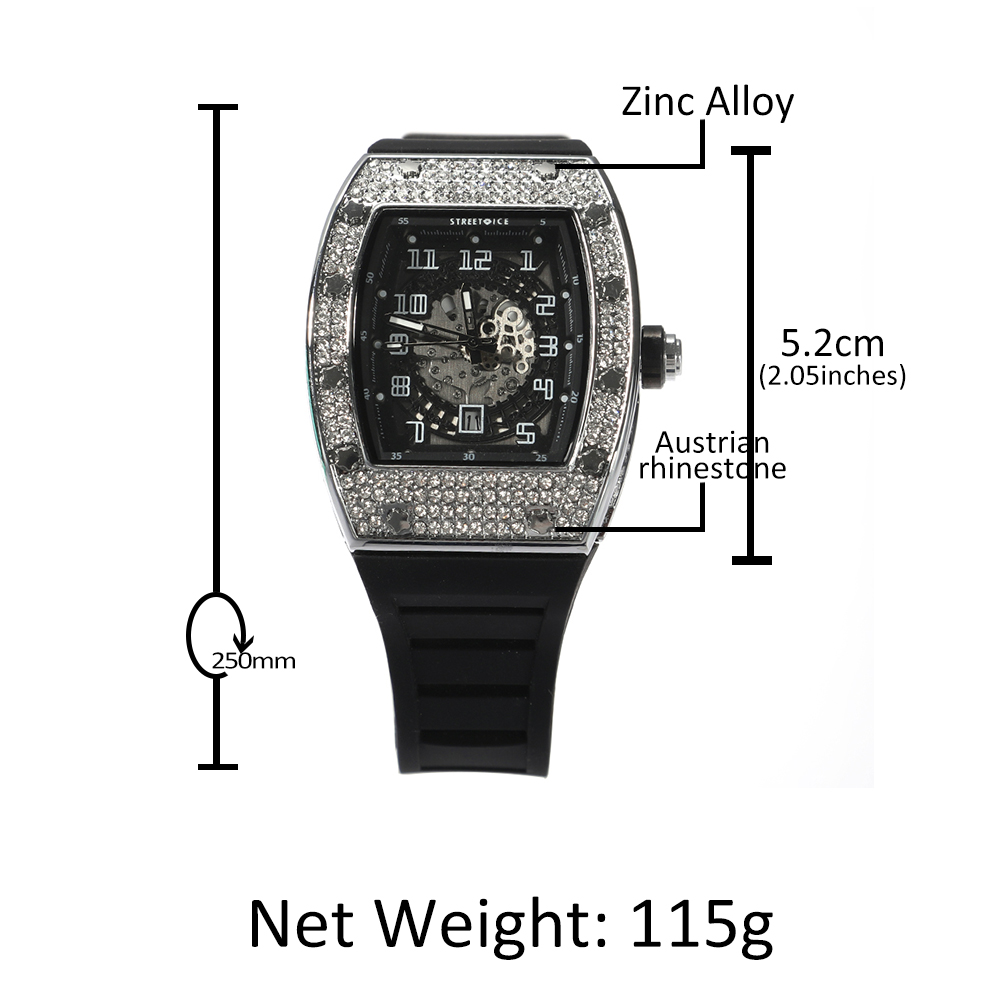 Hip hop cheio de gelo para for - Luxury Watch Iceberg avaliação e preço